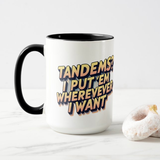 Witty Trucking  Mug (With Donut)