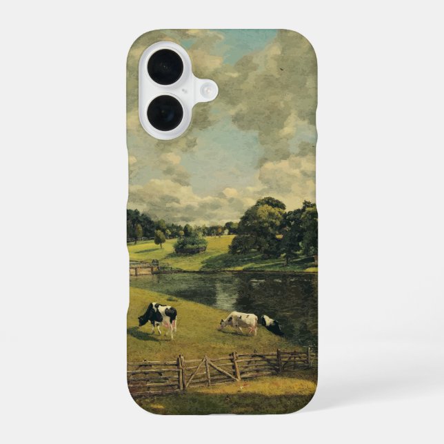 Wivenhoe Park by John Constable  iPhone 16 Case (Back)