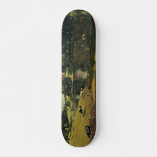 Wivenhoe Park by John Constable  Skateboard