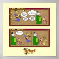 Wizard101 Abracadoodle Comic Poster