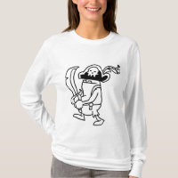 Wizard101 Doodle Pirate Gobbler (Black & White)