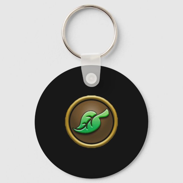 Wizard101 Life School Keychain (Front)