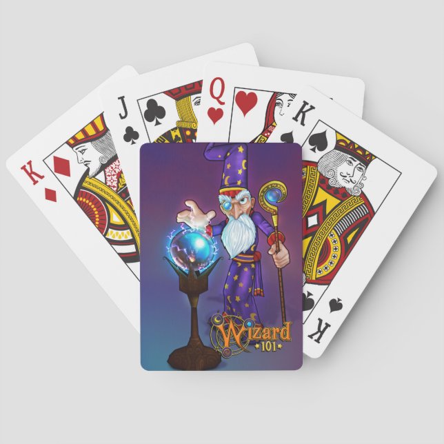 Wizard101 Merle Ambrose Playing Cards (Back)