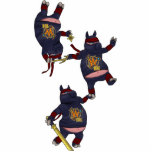 Wizard101 Ninja Pig Ornament Photo Sculpture Decoration<br><div class="desc">Wizard101 Ninja Pig Ornament</div>
