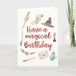 Wizard Birthday card<br><div class="desc">Send them a surprise they will love</div>