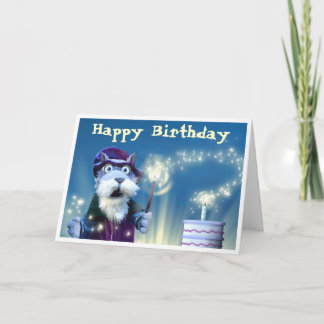Wizard Birthday Card