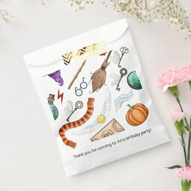 Wizard Birthday Party Favour Bags (Sealed)