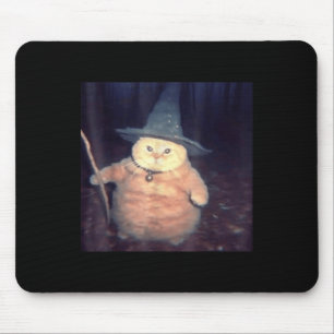 Wizard Cat Halloween Cat Meme _1  Mouse Mat