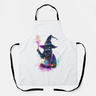 Wizard Cat Magic Apron