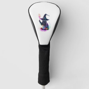 Wizard Cat Magic Golf Head Cover