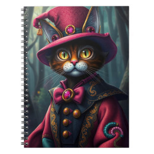 Wizard Cat Paper Notebook