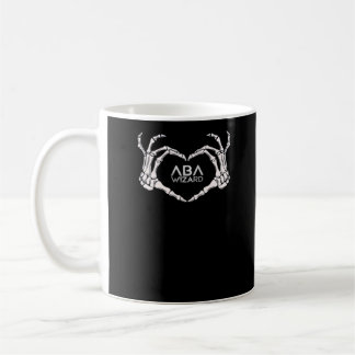 Wizard Classic - Skeleton Hands Heart Coffee Mug