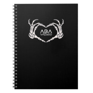 Wizard Classic - Skeleton Hands Heart Notebook