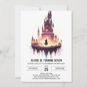 Wizard Custom Birthday Invitation