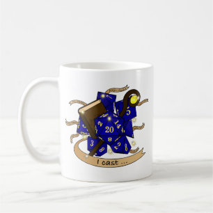 Wizard Dice Design Coffee Mug