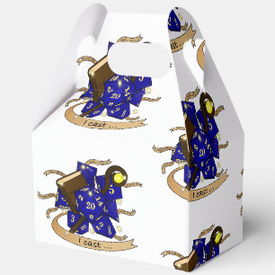 Wizard Dice Design Favour Box