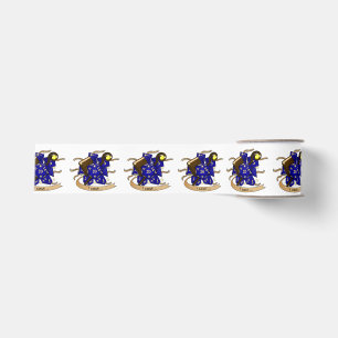 Wizard Dice Design Grosgrain Ribbon