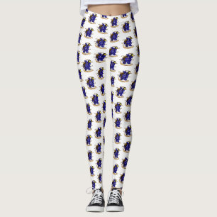 Wizard Dice Design Leggings