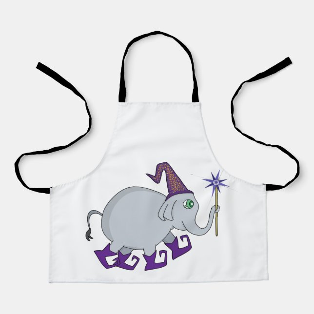 Wizard Elephant Apron (Front)