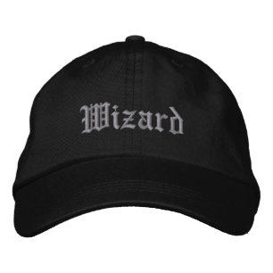 Wizard Embroidered Hat