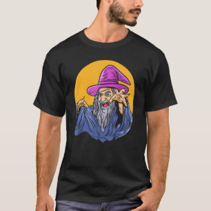Wizard Fantasy Magician Spell Caster Sorcerer Summ T-Shirt