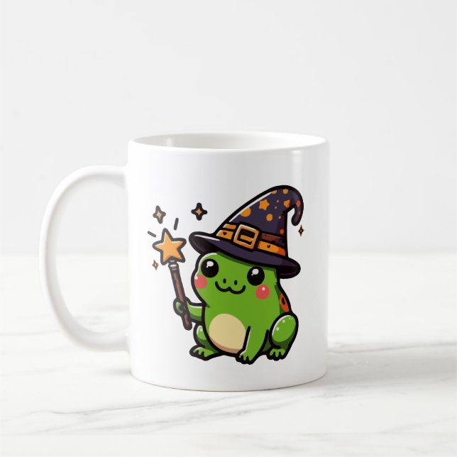 Wizard frog coffee mug (Left)