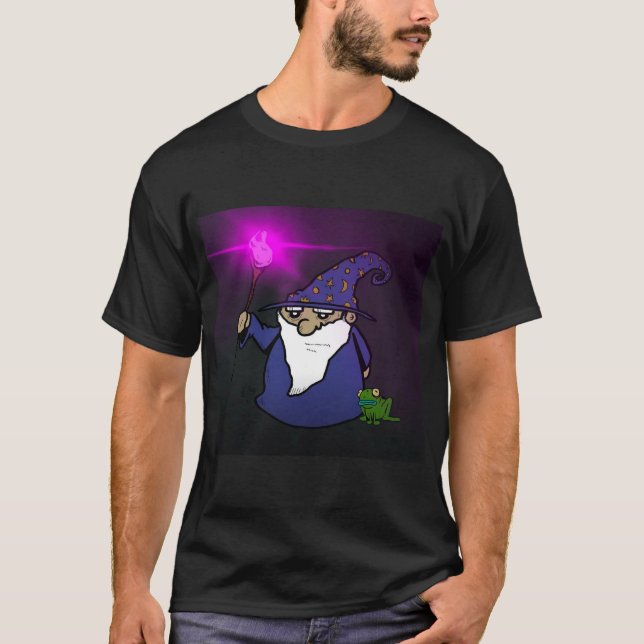 Wizard & Frog T-Shirt (Front)
