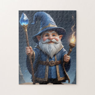 Wizard Gnome Jigsaw Puzzle