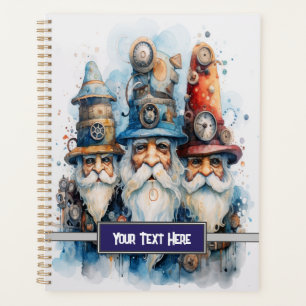 wizard gnomes Steampunk Planner