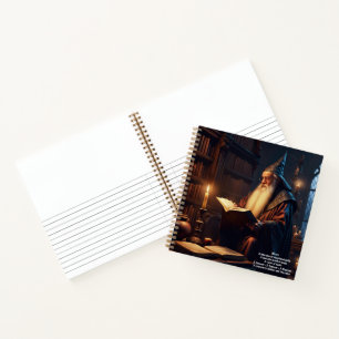 Wizard Hardcover Notebook
