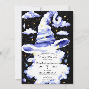 Wizard Hat Baby Shower Invitation