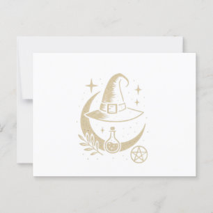 Wizard Hat Postcard – Witchy & Magical