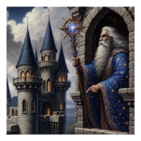 Wizard In Castle Tower
