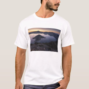 Wizard Island at dawn, Crater Lake National Park T-Shirt