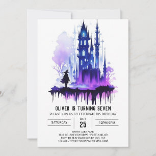 Wizard Kids Editable Birthday Invitation