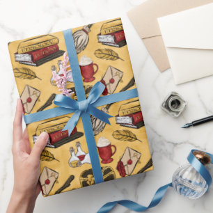 Wizard Magic Pattern Wrapping Paper