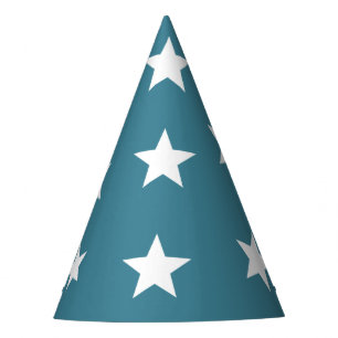 Wizard Merlin Magician Blue  Birthday  Party Hat