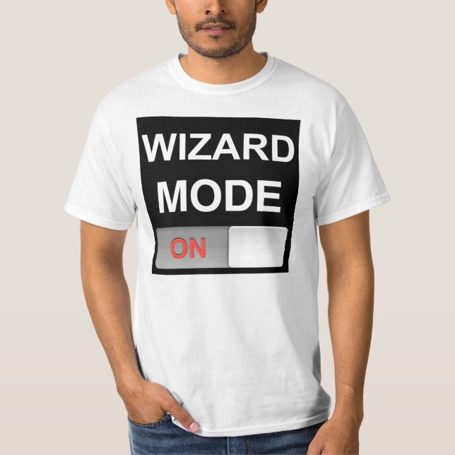Wizard Mode T-Shirt (Front)