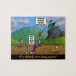 Wizard of Frogs 8"x10" 110 piece puzzle