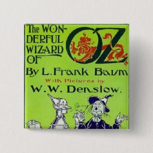 Wizard of Oz 15 Cm Square Badge