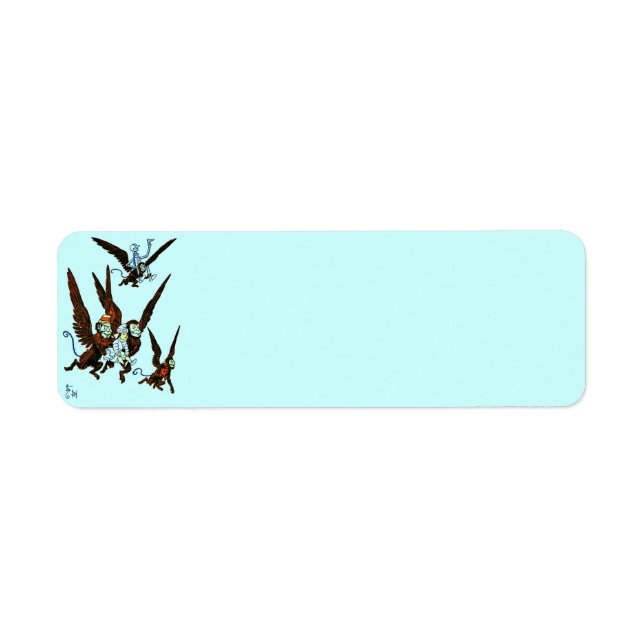 Wizard of Oz Address Label (Front)