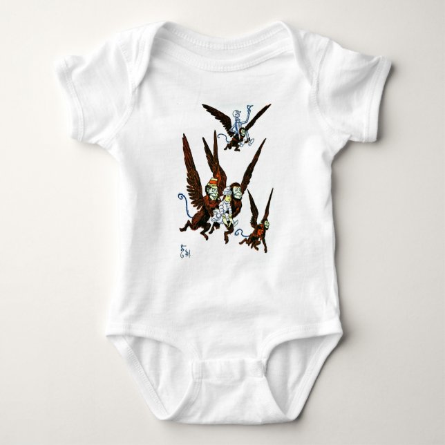 Wizard of Oz Baby Bodysuit (Front)