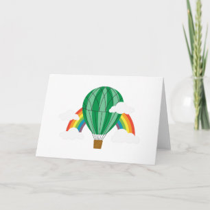 Wizard Of Oz Balloon Card