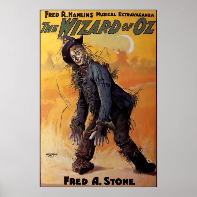Wizard Of Oz Broadway Show Poster 1903 (Front)