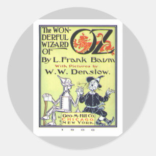 Wizard of Oz Classic Round Sticker