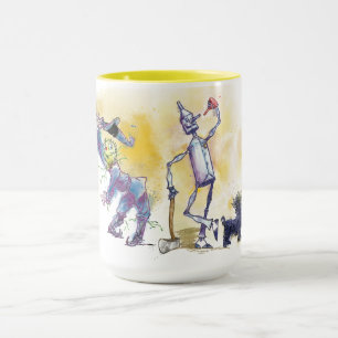 WIZARD OF OZ COFFEE MUG with Dorothy and friends
