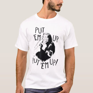 Wizard of Oz Cowardly Lion Put Em Up  T-Shirt