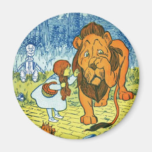 Wizard of Oz Dorothy and the Cowardly Lion Magnet