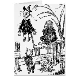 Wizard of Oz Dorothy Toto and the Scarecrow