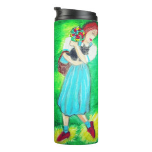 WIZARD OF OZ DORTHY'S MAGIC SHOES THERMAL TUMBLER